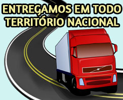 entregamos em todo território nacional
